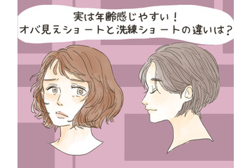 ショートヘアで「オバさん化」する人、しない人。その違いとは？ 画像