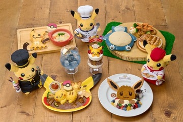 「ポケモンカフェ」新メニュー＆ショー公開 ピカチュウとピチューのなかよしカレーなど全6種 画像