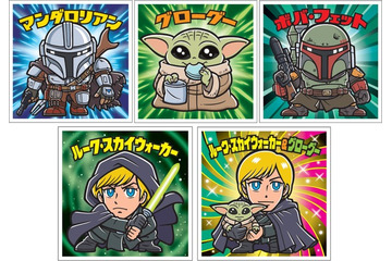 グローグーにルーク・スカイウォーカーも！ 『スター・ウォーズ』ビックリマンチョコ6月2日より東日本先行発売 画像
