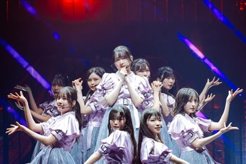 櫻坂46四期生「四期生LIVE」開催 念願かなった9人全員での期別ライブで堂々たるパフォーマンス 画像