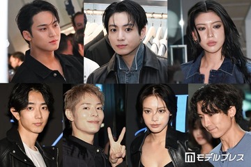 【写真特集】BTS・Jung Kook（ジョングク）、SEVENTEEN・MINGYU（ミンギュ）、三吉彩花ら原宿に豪華集結「Jung Kook for Calvin Klein」コラボレーションイベント 画像