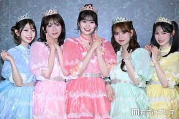 超ときめき宣伝部、ティアラ輝くメンカラ衣装で美スタイル際立つ「最上級にかわいいの！」ダンスも【Mrs. GREEN APPLE presents「CEREMONY」】 画像