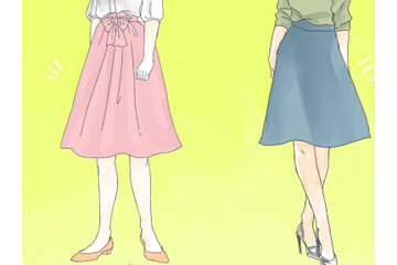そのスカートは「若作り」感が出る！ アラフォーがイタ見えしないスカートの着こなし術とは 画像