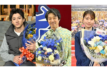 日曜劇場「ＧＩＦＴ」堤真一・山田裕貴・有村架純・本田響矢、約5ヶ月の撮影がクランクアップ「エース役の裕貴くんのリードがあったからこそ、無事に乗り越えることができたのだと思っています」 画像