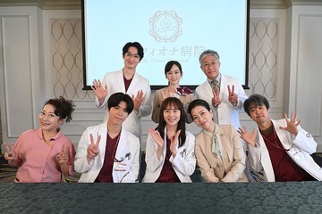 比嘉愛未・松島聡・真矢みきら「ファーストクライ 母子救命救急班」クランクイン「このチームだったら絶対良い作品を作れる」【コメント】 画像