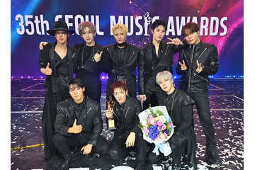 ATEEZ「SEOUL MUSIC AWARDS」で大賞受賞 ALD1は新人賞・LE SSERAFIMは最高音源賞に 画像