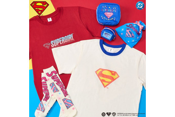『スーパーガール』PLAZA限定コレクションが登場！Tシャツやポーチなど全8アイテム 画像