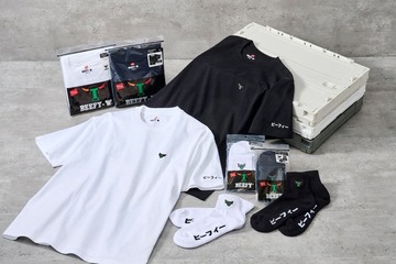 セブン、ヘインズと初コラボ 3色牛ワッペンの特別仕様「BEEFY-T」「BEEFYソックス」7月11日登場 画像