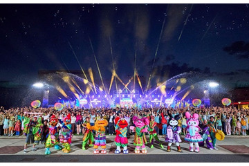 USJ、マイメロ＆クロミも浴衣姿で“超熱狂”！びしょ濡れ＆ド派手な「夜祭り」7月1日開幕 画像