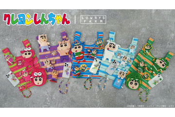 「クレヨンしんちゃん」とLOWRYS FARMのコラボレーションアイテム全11型発売 画像