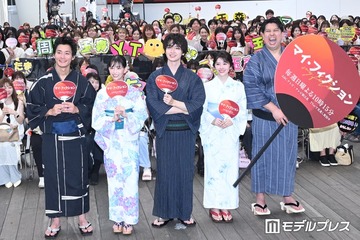 キスマイ玉森裕太・森川葵・宮澤エマら豪華集結 六本木に浴衣姿で登場【マイ・フィクション】 画像