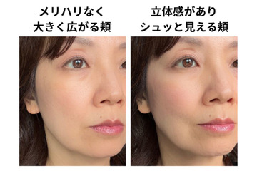 40・50代オバ見えの原因は、老化によって「デカくなった鼻！？」リフトアップと鼻高見えを叶えるシェーディング術 画像