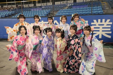 ≒JOY 、浴衣姿のメンバー写真が話題 LuckyFes➝神宮外苑花火大会に出演 画像