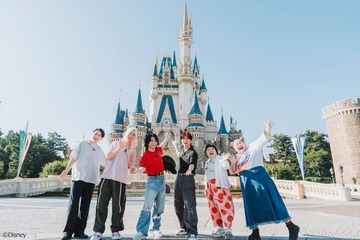 Mrs. GREEN APPLE「テレビ×ミセス」東京ディズニーリゾートでコラボイベント＆びしょ濡れアトラクション満喫 これからの夢語る貴重トークも 画像