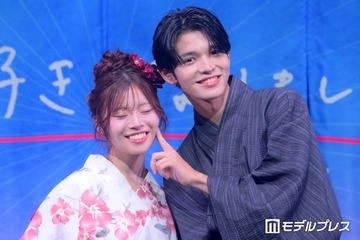 【今日好き夏まつり】倉澤俊＆谷村優真“しゅんゆま”カップル、“ほっぺツン”でラブラブ登場 デート中のハプニング明かす 画像