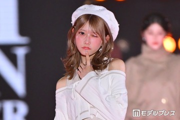 AKB48千葉恵里、華奢な美肩チラ見せ “あざと可愛い”仕草に視線集中【関コレ2026A/W】 画像