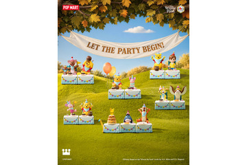 くまのプーさんたちがパーティー！POP MART「Let's Party」シリーズ、全13種で登場 画像
