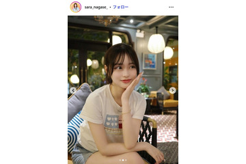 「今日好き」永瀬さら、美肩＆美脚際立つノースリ×ミニスカコーデ公開「憧れのスタイル」「お人形さんみたい」と反響 画像