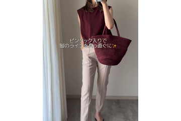 落ち着いた配色が洗練。40代のための「シックカラー×上品カジュアル」スタイル 画像