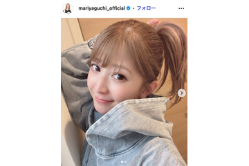 2児の母・矢口真里、息子2人＆夫の家族4人ショット公開「川の字になって可愛すぎる」「幸せショットにホッコリ」の声 画像