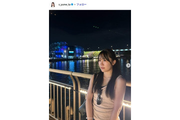 鈴木福の妹・夢「腹筋バキバキにしたい」美ウエスト際立つショート丈トップス姿披露「縦線できててすごい」「かっこいい」の声 画像