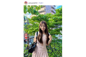 「今日好き」谷村優真（ゆま）、スラリ美脚際立つショーパンコーデでディズニー満喫「可愛くて絶対目立つ」「頭身バランスが神」 画像
