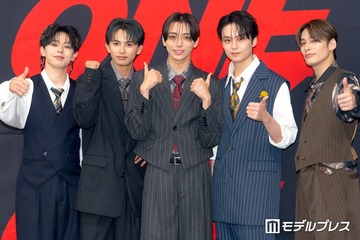 ONE N’ ONLY、初アリーナツアーに手応え「新しくSWAGになってくれた方々もすごく多い」新アルバムへの思いも【「INFERNO」囲み取材】 画像