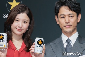吉高由里子、CM撮影は「ドッキリなのかなって」妻夫木聡と軽快トーク 画像