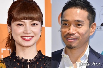 平愛梨、夫・長友佑都選手の誕生日に家族全員顔出しショット「息子くんたち大きくなった」「みんなそっくり」と反響 画像