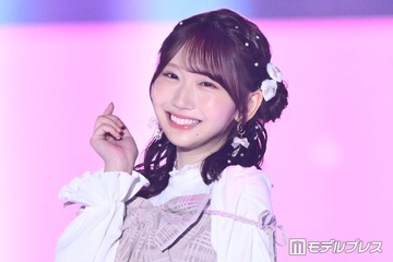 日向坂46藤嶌果歩、初「TGC」で堂々ランウェイ リボン×パール散りばめたヘアで輝く【TGC2026A/W】 画像