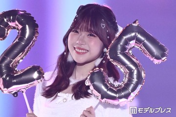 ME:I・TSUZUMI（海老原鼓）、輝く笑顔にキュン ガーリーコーデで魅了【TGC2026A/W】 画像