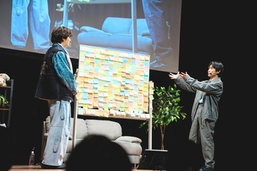 風間俊介、庄司浩平にお姫様抱っこされる 最終話“入れ替え”即興演技では飛び乗って抱きつく【「40までに」ワンチーム感謝祭】 画像