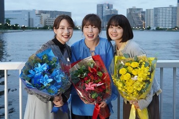 仲里依紗・のん・深川麻衣、笑顔でクランクアップ「やり切った！」“ズッ友”の絆で駆け抜けた3カ月回顧【Tokyo middle 30】 画像