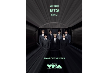 BTS「2026 MTV VMA」で3冠 K-POPグループ初の「Song of the Year」受賞・歴代最多受賞記録を自ら更新も 画像
