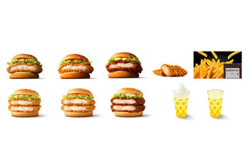 マクドナルド、4種類のレギュラー新商品登場 もも一枚肉×ザクザクの衣で“チキン新時代”へ 画像