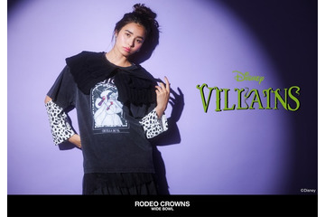 ディズニー「MICKEY＆FRIENDS」「VILLAINS SERIES」が秋冬ファッションに　ロデオクラウンズから新作登場 画像