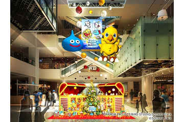 横浜で“ドラクエ×FF”初の2大作品同時コラボイベント開催 ツリー装飾やコラボカフェで2つの世界が交差 画像