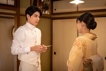 【波うららかに、めおと日和 第1話】なつ美（芳根京子）＆瀧昌（本田響矢）、1年前の“初めて手紙のやり取り”思い出す 画像