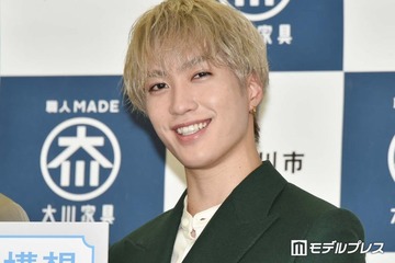 THE RAMPAGE藤原樹、秋らしいニューヘアカラー公開「前髪あり新鮮で尊い」「大人の色気爆発」と反響 画像