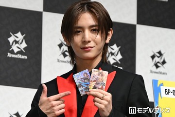山田涼介、ゲームストリーマー「LEO」へ無意識に切り替える瞬間「ちょっとかっこよく描きすぎか！」完成したカードに笑み溢れる 画像