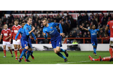 メルテザッカー、アーセナルで初の「●●ゴール」を決める 画像