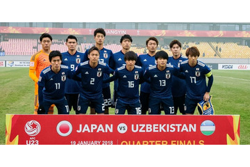 【速報】U-23日本代表、衝撃の大敗…ウズベキスタンに0-4、連覇の夢が消える 画像