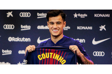 コウチーニョ、バルサでの「背番号」が決定！ 画像