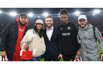 アーセナル爆勝！あの「セレブ」が観戦してたと話題に 画像