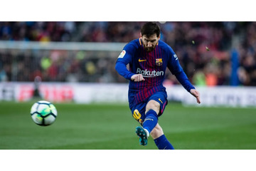 メッシ、FKは神の域へ…アトレティコ戦で決めた「超絶キック」がこれだ 画像