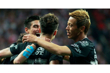 代表復帰の本田圭佑、パチューカ最新試合でアシスト！（動画あり） 画像