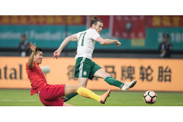 FWベイル、中国を“フルボッコ“！新記録樹立の「ゴール」はこんな形だった 画像