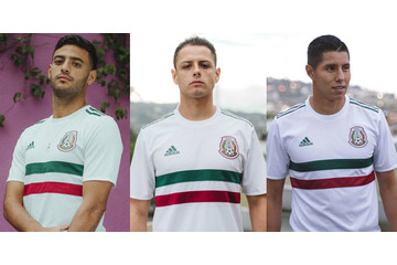 メキシコ代表、W杯アウェイユニフォームを発表！胸に「国の誇り」 画像