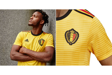 ベルギー代表、W杯アウェイユニフォームを発表！ストレートに「国旗カラー」 画像