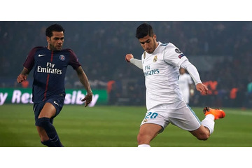 CLのPSG対マドリー戦、全ゴールを映像で！アセンシオの絶品パスを見よ 画像